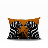 Pulo Tiger Reversible Indoor/Outdoor Rectangle Pillow