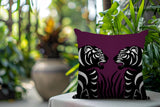 Pulo Tiger Reversible Indoor/Outdoor Square Pillow