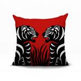 Pulo Tiger Reversible Indoor/Outdoor Square Pillow