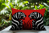 Pulo Tiger Reversible Indoor/Outdoor Rectangle Pillow