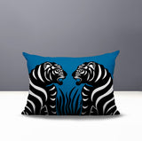 Pulo Tiger Reversible Indoor/Outdoor Rectangle Pillow
