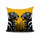Pulo Tiger Reversible Indoor/Outdoor Square Pillow
