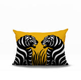 Pulo Tiger Reversible Indoor/Outdoor Rectangle Pillow