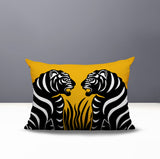 Pulo Tiger Reversible Indoor/Outdoor Rectangle Pillow