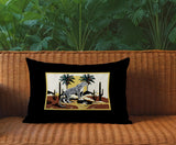 Puro Leopard Reversible Indoor/Outdoor Rectangular Pillow