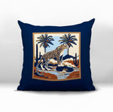 Puro Leopard Reversible Indoor/Outdoor Square Pillow
