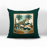 Puro Leopard Reversible Indoor/Outdoor Square Pillow