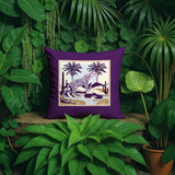 Puro Leopard Reversible Indoor/Outdoor Square Pillow
