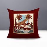 Puro Leopard Reversible Indoor/Outdoor Square Pillow