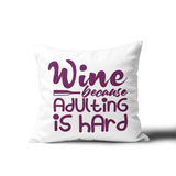 Davey Textual Reversible Indoor/Outdoor Square Pillow