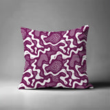 Dominique Coral Reefs Square Indoor/Outdoor Throw Pillow