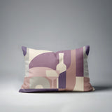 Fairbanks Wine Bottle Lumbar Indoor/Outdoor Throw Pillow