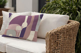 Fairbanks Wine Bottle Lumbar Indoor/Outdoor Throw Pillow