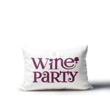 Fairfield Wine Party Lumbar Indoor/Outdoor Throw Pillow