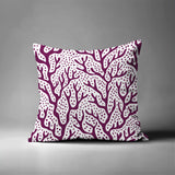 Fischer Coral Reefs Square Indoor/Outdoor Throw Pillow