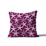 Fletcher Star Fish Square Indoor/Outdoor Throw Pillow