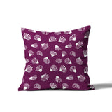 Hahn Sea Shells Square Indoor/Outdoor Throw Pillow