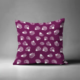 Hahn Sea Shells Square Indoor/Outdoor Throw Pillow