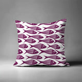 Kieran Fish Square Indoor/Outdoor Throw Pillow
