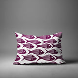 Kieran Fish Lumbar Indoor/Outdoor Throw Pillow