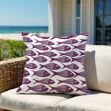 Kieran Fish Lumbar Indoor/Outdoor Throw Pillow