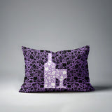 Lakefield Wine Bottle Lumbar Indoor/Outdoor Throw Pillow