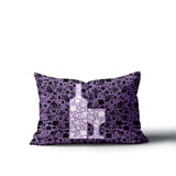 Lakefield Wine Bottle Lumbar Indoor/Outdoor Throw Pillow