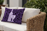 Lakefield Wine Bottle Lumbar Indoor/Outdoor Throw Pillow