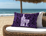 Lakefield Wine Bottle Lumbar Indoor/Outdoor Throw Pillow