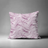 Madden Ocean Waves Square Indoor/Outdoor Throw Pillow