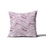 Madden Ocean Waves Square Indoor/Outdoor Throw Pillow