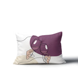 Penny Two Hands Lumbar Indoor/Outdoor Throw Pillow