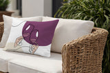 Penny Two Hands Lumbar Indoor/Outdoor Throw Pillow
