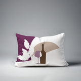 Potter Wine Glass Lumbar Indoor/Outdoor Throw Pillow