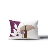 Potter Wine Glass Lumbar Indoor/Outdoor Throw Pillow