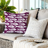 Queeston Fish Square Indoor/Outdoor Throw Pillow