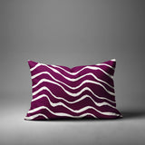 Richardson Ocean Waves Lumbar Indoor/Outdoor Throw Pillow