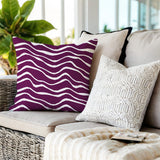 Richardson Ocean Waves Lumbar Indoor/Outdoor Throw Pillow
