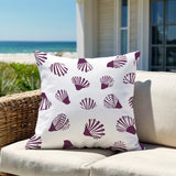 Richmond Sea Shell Square Indoor/Outdoor Throw Pillow