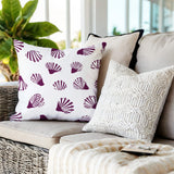 Richmond Sea Shell Square Indoor/Outdoor Throw Pillow