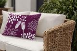 Sawyaar Two Toasting Lumbar Indoor/Outdoor Throw Pillow