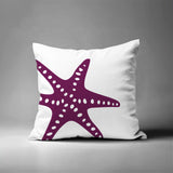 Scarlett Star Fish Square Indoor/Outdoor Throw Pillow