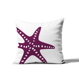 Scarlett Star Fish Square Indoor/Outdoor Throw Pillow