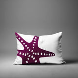 Scarlett Star Fish Lumbar Indoor/Outdoor Throw Pillow