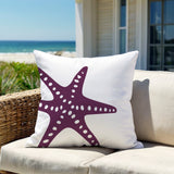 Scarlett Star Fish Lumbar Indoor/Outdoor Throw Pillow