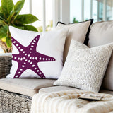 Scarlett Star Fish Lumbar Indoor/Outdoor Throw Pillow