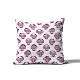 Sebastine Sea Shell Square Indoor/Outdoor Throw Pillow