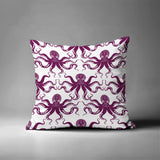 Shirley Octopus Square Indoor/Outdoor Throw Pillow