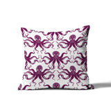 Shirley Octopus Square Indoor/Outdoor Throw Pillow