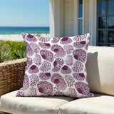 Shutterfield Sea Shell Square Indoor/Outdoor Throw Pillow